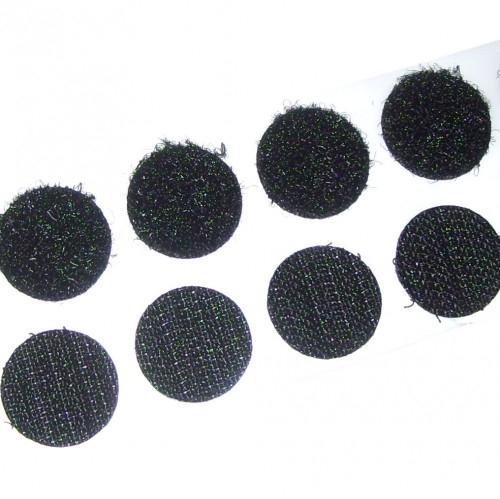 Velcro or hook and loop fastener in a circle format for sale